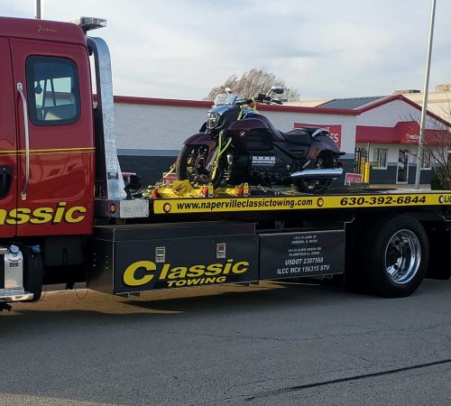 motorcyle towing